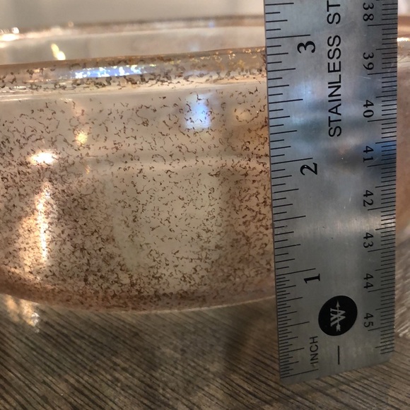 Vintage Gold Encrusted Sparkle Fire-King “Georges Briard” 2 Quart Casserole Dish - Picture 13 of 16